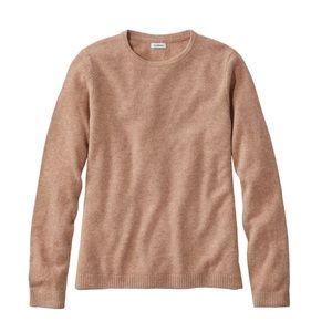L.L. bean Classic Cashmere Crewneck Sweater